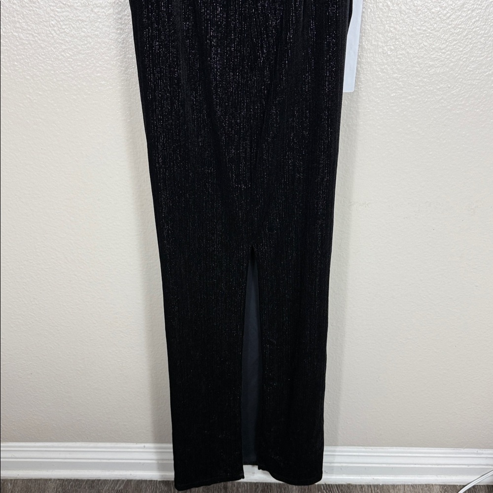 Michael Costello × REVOLVE Ataya Gown in Black - Picture 8 of 9